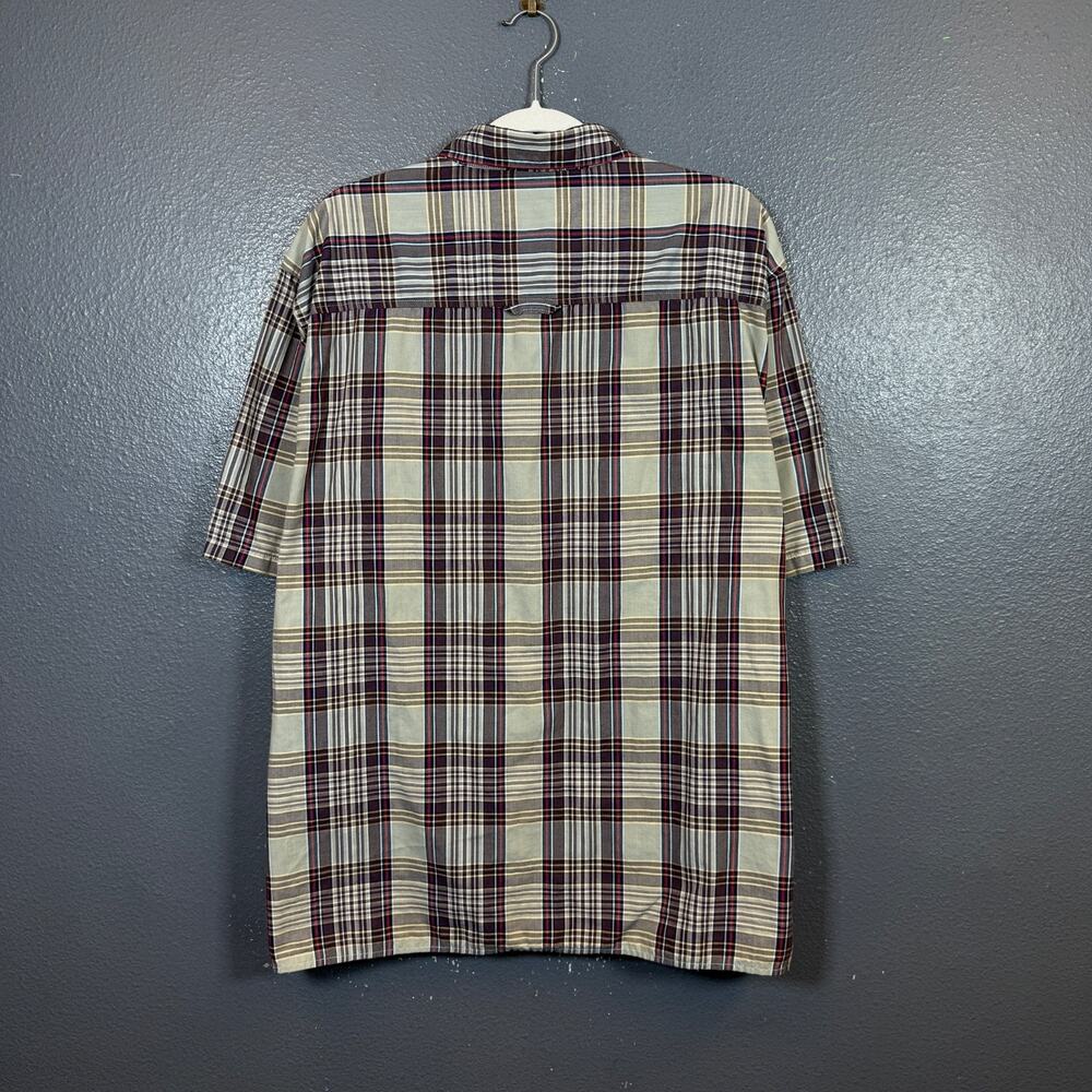 Pendleton XL men’s flannel short sleeve button up shirt outdoor hiking - Picture 6 of 11